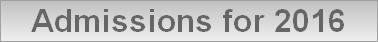 Admissions for 2016